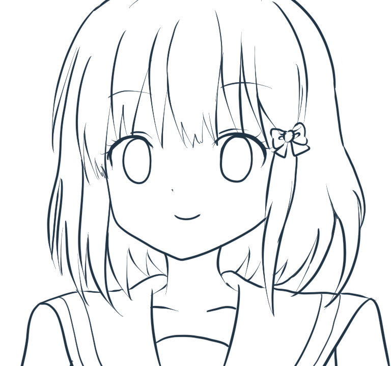 送られてきたラフ画